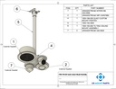 Grandstream Multi Device Mount - 1-1/2" NPT
