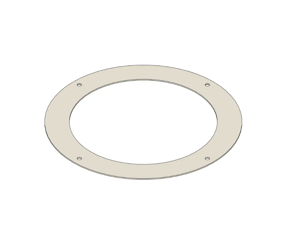 1000-106-014 Single Intercom Mount Ring Painted v3.webp