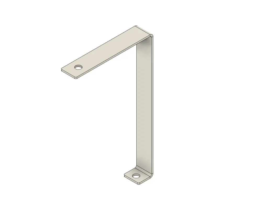 1000-106-016 Single Intercom Mount Bracket Painted v8.webp
