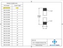 1" NPT Extension Pipe - Case of 12