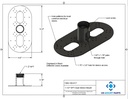 1-1/2" NPT Multi PoE Camera Mount