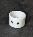 1" NPT Shaft Collar - White or Black - Case of 12