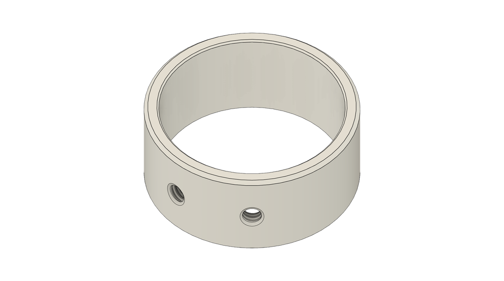 1-1/2" NPT Shaft Collar - White or Black - Case of 12