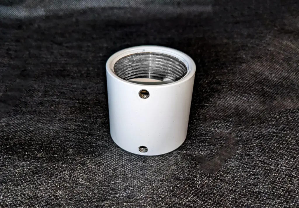 1-1/2" NPT Coupler - White or Black - Case of 12