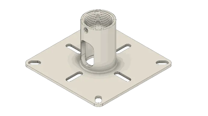 1" NPT Ceiling Mount with Window