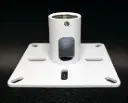 1" NPT Ceiling Mount with Window - White or Black