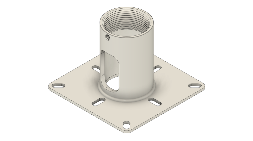 1-1/2" NPT Ceiling Mount with Window