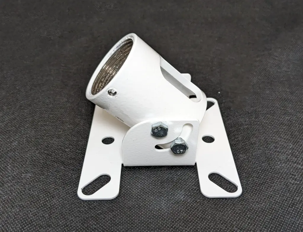 1-1/2" NPT Tilting Ceiling Mount with Window - White or Black