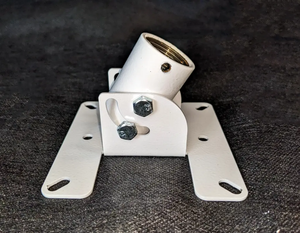 1" NPT Tilting Ceiling Mount - White or Black