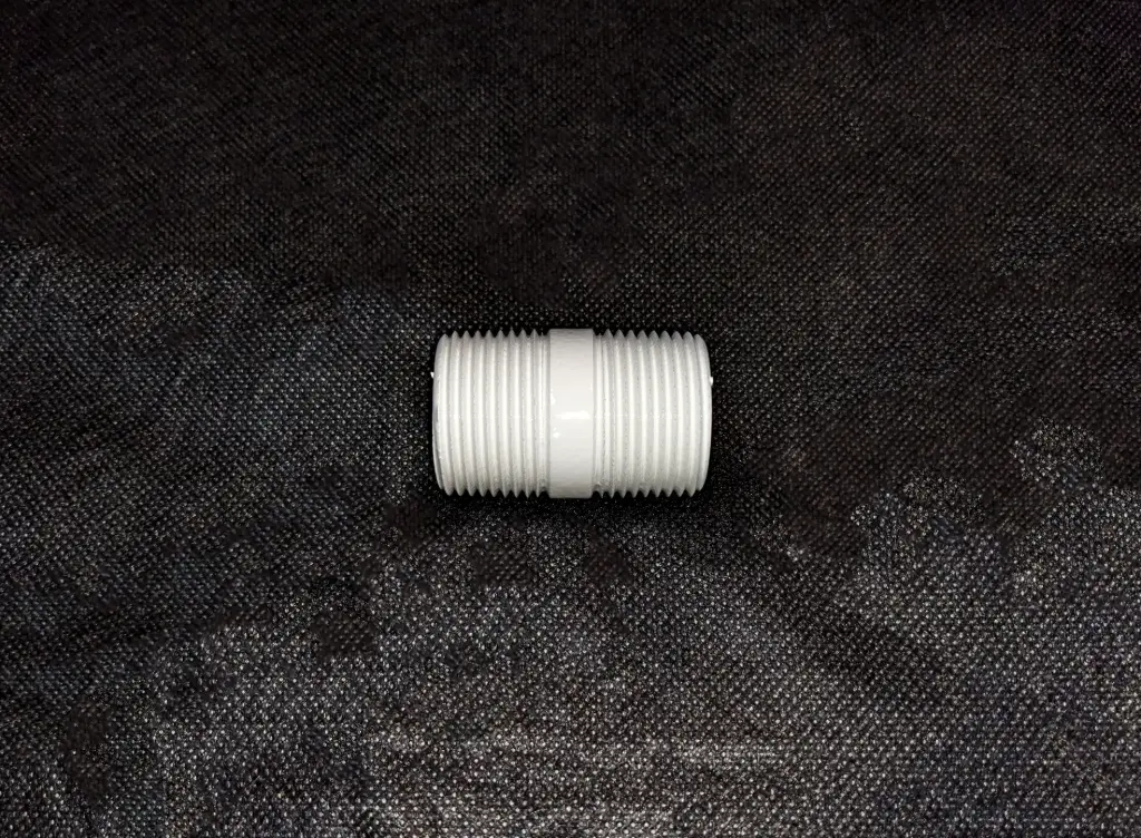 1" NPT Extension Pipe - 1.5" to 48", White or Black  Case of 12