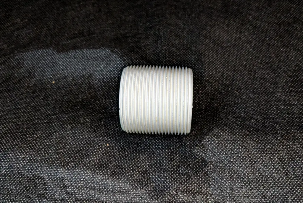 1-1/2" NPT Extension Pipe - 1.75" to 48", White or Black - Case of 12