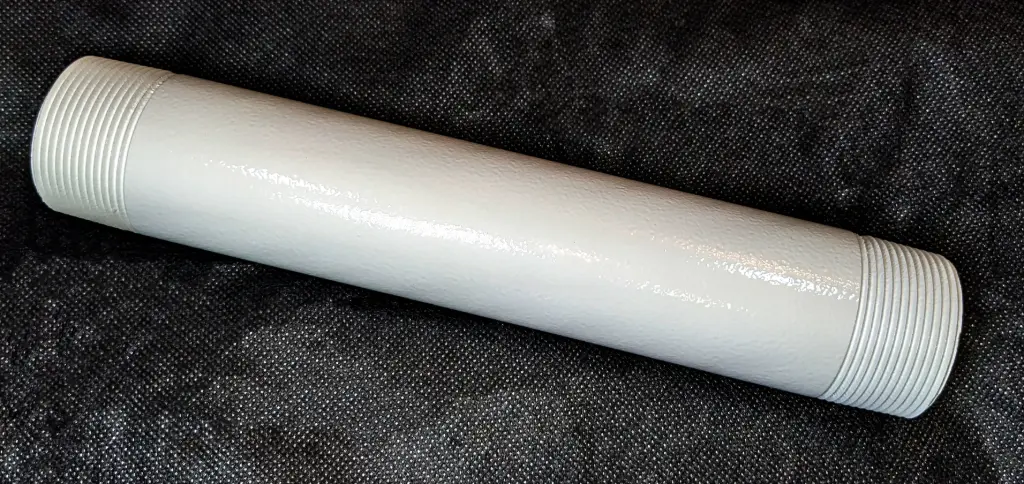 1-1/2" NPT Extension Pipe - 1.75" to 48", White or Black - Case of 12