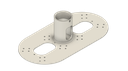 1-1/2" NPT Multi PoE Camera Mount