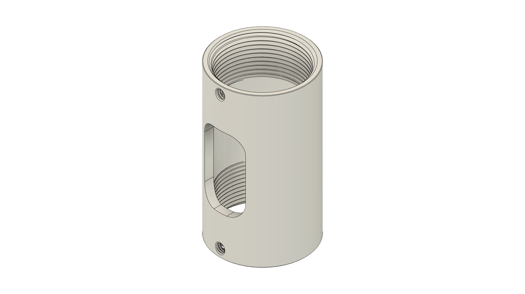 1" NPT Coupler with Window