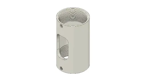 1-1/2" NPT Coupler With Window
