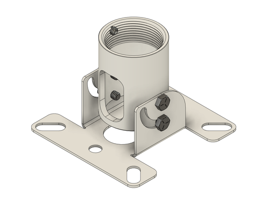 1-1/2" NPT Tilting Ceiling Mount with Window