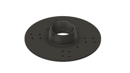 1-1/2" NPT PoE Camera Mount - White or Black