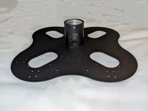 1-1/2" NPT Multi PoE Camera Mount - White or Black