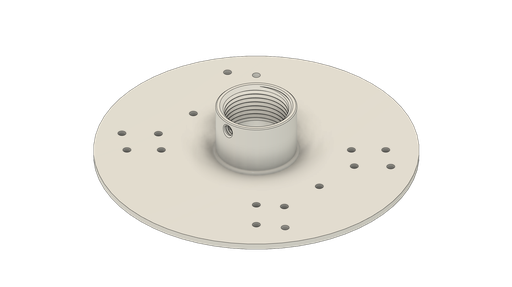 1" NPT PoE Camera Mount